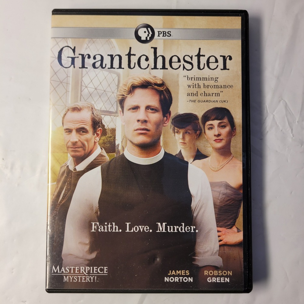 PBS Grantchester Season 1 DVD Masterpiece Mystery James Norton Robson Green